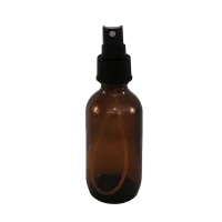 100ml amber glass bottle with mister spray