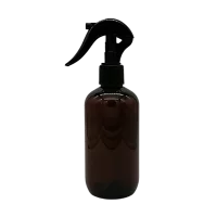 250ml Amber PET bottle with trigger spray